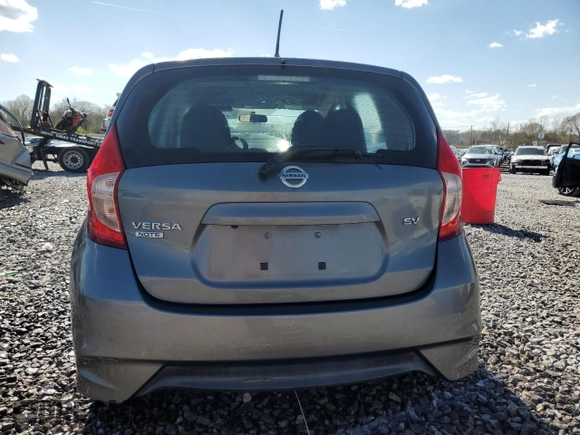 2017 Nissan Note SV with VIN 3N1CE2CPXHL362101, listed as a Copart auction lot 50027275 with 118,899 mi miles and Salvage Title. Bid and sale history available at DreamBid. Image 6.