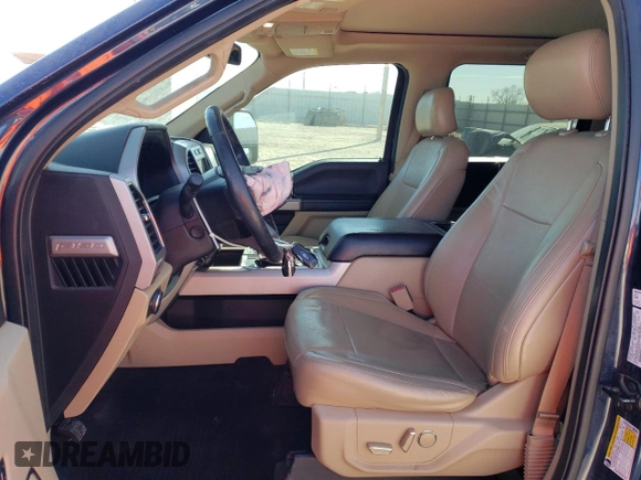 2017 Ford F-150 XL with VIN 1FTEW1EG8HFA97571, listed as a Copart auction lot 85081324 with 151,332 mi miles and Clean Title. Bid and sale history available at carsss.com. Image 7.