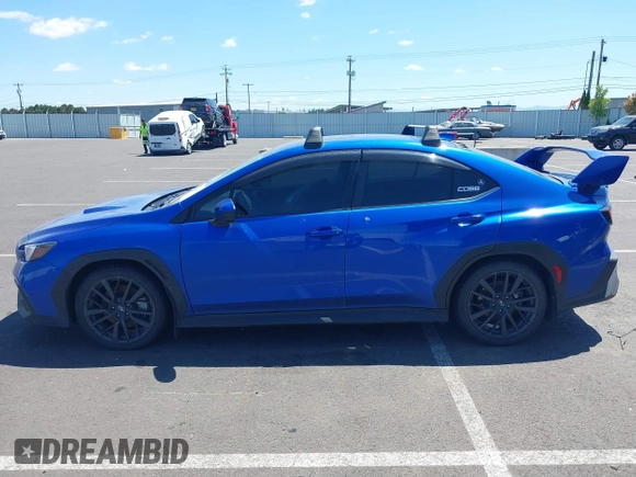 2022 Subaru WRX Premium with VIN JF1VBAF68N9027974, listed as a IAAI auction lot 42643496 with 46,734 mi miles and . Bid and sale history available at DreamBid. Image 14.