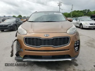2017 Kia Sportage SX Turbo with VIN KNDPR3A66H7203597, listed as a Copart auction lot 54489895 with 121,997 mi miles and Salvage title. Bid and sale history available at DreamBid. Image 5.