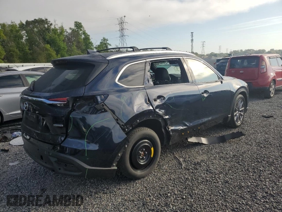 2021 Mazda CX-9 Carbon Edition with VIN JM3TCBDY3M0541637, listed as a Copart auction lot 49209115 with 90,363 mi miles and Salvage title. Bid and sale history available at DreamBid. Image 3.