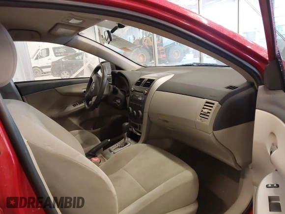 2011 Toyota Corolla L with VIN 2T1BU4EE7BC716220, listed as a IAAI auction lot 41901019 with 192,103 mi miles. Bid and sale history available at carsss.com. Image 5.
