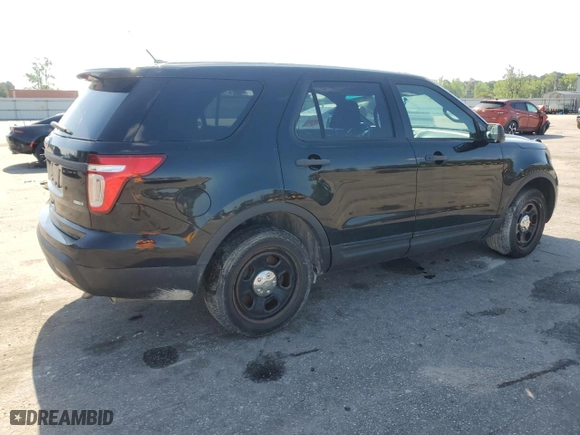 2014 Ford Utility Police Interceptor with VIN 1FM5K8AR5EGA28852, listed as a Copart auction lot 51867705 with 151,418 mi miles and Clean Title. Bid and sale history available at carsss.com. Image 3.