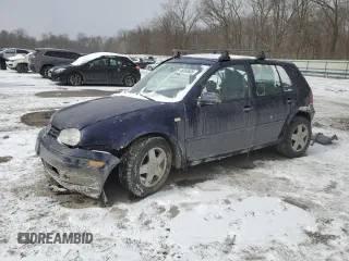 2000 Volkswagen Golf z VIN WVWGC21J1YW247691, wystawiony jako Copart lot #45855605 z przebiegiem Nie podano mil oraz Szkoda całkowita • Salvage title. Historia ofert i sprzedaży dostępna na DreamBid. Obrazek 1.