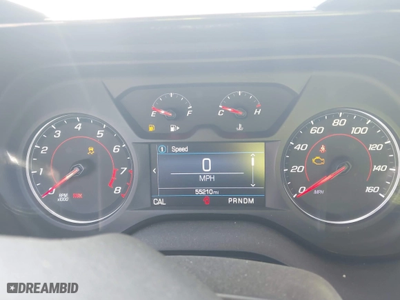 2019 Chevrolet Camaro 1LT with VIN 1G1FB1RS4K0126100, listed as a IAAI auction lot 41144580 with 55,210 mi miles. Bid and sale history available at carsss.com. Image 7.