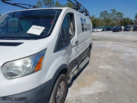 2016 Ford Transit Cargo Van with VIN 1FTYR1ZM3GKA86536, listed as a IAAI auction lot 41478663 with 188,174 mi miles. Bid and sale history available at carsss.com. Image 6.