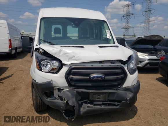 2020 Ford Transit Cargo with VIN 1FTBR1C88LKB39713, listed as a Copart auction lot 62722714 with 52,792 mi miles and Salvage Title. Bid and sale history available at DreamBid. Image 5.