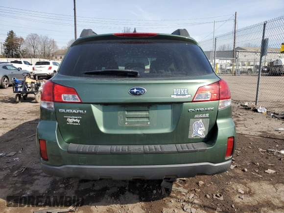 2012 Subaru Outback 2.5i Limited with VIN 4S4BRBKC2C3248590, listed as a Copart auction lot 46393145 with 157,760 mi miles and Salvage Title. Bid and sale history available at carsss.com. Image 6.