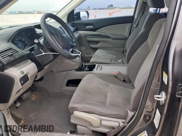 2013 Honda CR-V LX with VIN 3CZRM3H37DG708348, listed as a Copart auction lot 59321335 with 79,020 mi miles and Salvage title. Bid and sale history available at DreamBid. Image 7.