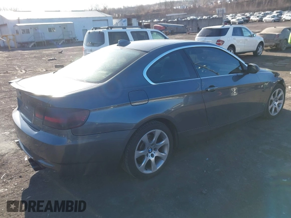 2007 BMW 3 Series 328xi with VIN WBAWC335X7PD05906, listed as a IAAI auction lot 41900018 with 92,848 mi miles and . Bid and sale history available at DreamBid. Image 4.