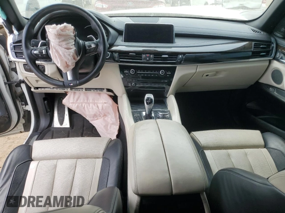 2016 BMW X6 xDrive35i with VIN 5UXKU2C55G0N81617, listed as a Copart auction lot 52190213 with 73,585 mi miles. Bid and sale history available at carsss.com. Image 8.