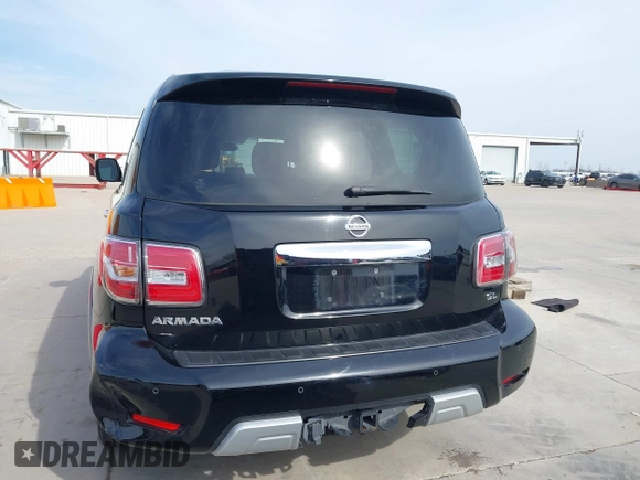 2018 Nissan Armada Platinum with VIN JN8AY2ND3J9050428, listed as a IAAI auction lot 41569768 with 128,904 mi miles. Bid and sale history available at carsss.com. Image 16.