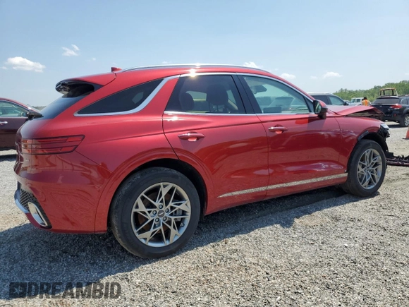 2025 Genesis GV70 2.5T with VIN 5NMMADTB5SH021934, listed as a Copart auction lot 63652595 with 5,920 mi miles and Salvage title. Bid and sale history available at DreamBid. Image 3.