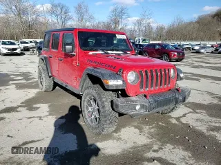 2022 Jeep Wrangler Unlimited Rubicon z VIN 1C4HJXFN1NW134502, wystawiony jako Copart lot #84514584 z przebiegiem 39 900 mil mil oraz Szkoda całkowita • Salvage title. Historia ofert i sprzedaży dostępna na DreamBid. Obrazek 11.