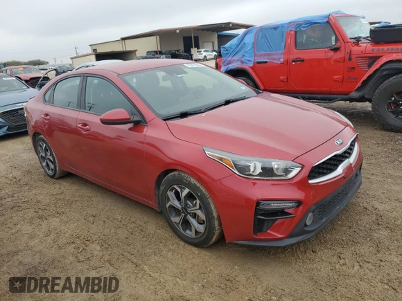 2019 Kia Forte LXS with VIN 3KPF24ADXKE049410, listed as a Copart auction lot 83478834 with 36,016 mi miles and Salvage Title. Bid and sale history available at carsss.com. Image 4.
