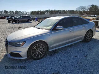 2017 Audi A6 Premium Plus with VIN WAUD8AFC7HN083939, listed as a Copart auction lot 42594165 with 118,104 mi miles and Salvage Title. Bid and sale history available at carsss.com. Image 1.