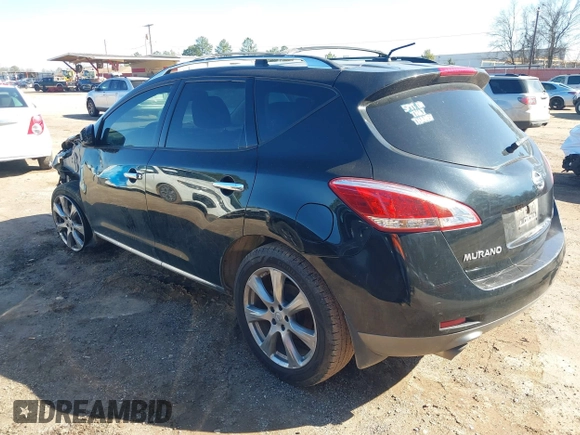 2014 Nissan Murano SL with VIN JN8AZ1MU7EW413510, listed as a IAAI auction lot 41554798 with 137,055 mi miles and . Bid and sale history available at carsss.com. Image 3.