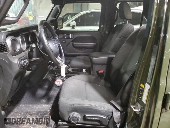 2021 Jeep Wrangler Unlimited Sport S с VIN 1C4HJXDG1MW761204, выставлен на аукционе Copart как лот 89063655 с пробегом 117 490 миль миль и Списание • Salvage title. История ставок и продаж доступна на DreamBid. Изображение 7.