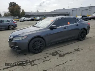 2015 Acura TLX V6 Advance with VIN 19UUB2F72FA023750, listed as a Copart auction lot 49858305 with 183,565 mi miles and Salvage Title. Bid and sale history available at carsss.com. Image 1.