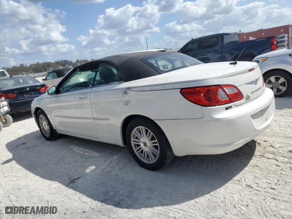 2008 Chrysler Sebring Touring with VIN 1C3LC55R58N156756, listed as a Copart auction lot 77406234 with 0 mi miles and Salvage Title. Bid and sale history available at carsss.com. Image 2.