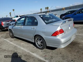 2003 Mitsubishi Lancer OZ-Rally with VIN JA3AJ86E43U032755, listed as a Copart auction lot 51342815 with 124,211 mi miles and Salvage Title. Bid and sale history available at carsss.com. Image 2.
