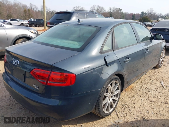 2010 Audi A4 2.0T Premium with VIN WAUBFAFL2AN042489, listed as a IAAI auction lot 41790066 with 162,287 mi miles. Bid and sale history available at carsss.com. Image 4.