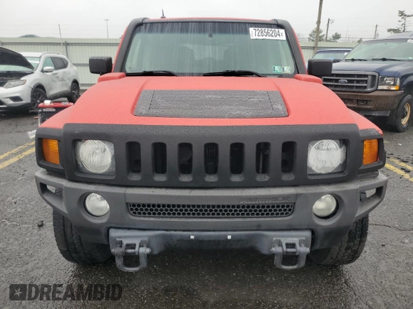 2006 Hummer H3 with VIN 5GTDN136368212094, listed as a Copart auction lot 72856204 with 118,137 mi miles and Clean Title. Bid and sale history available at carsss.com. Image 5.