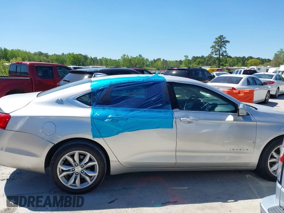2017 Chevrolet Impala LT with VIN 1G1105S30HU200074, listed as a IAAI auction lot 42050170 with 160,647 mi miles and . Bid and sale history available at DreamBid. Image 13.