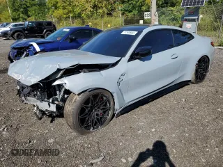 2021 BMW M4 Competition with VIN WBS33AZ08MCG63412, listed as a Copart auction lot 71305884 with 31,090 mi miles and Salvage Title. Bid and sale history available at carsss.com. Image 1.