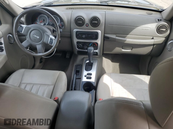 2006 Jeep Liberty Limited with VIN 1J4GK58K36W129443, listed as a Copart auction lot 55801865 with 135,306 mi miles and Salvage title. Bid and sale history available at DreamBid. Image 8.