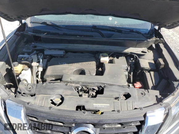2020 Nissan Pathfinder S with VIN 5N1DR2AN4LC618367, listed as a Copart auction lot 53121335 with 46,683 mi miles and Salvage title. Bid and sale history available at DreamBid. Image 13.