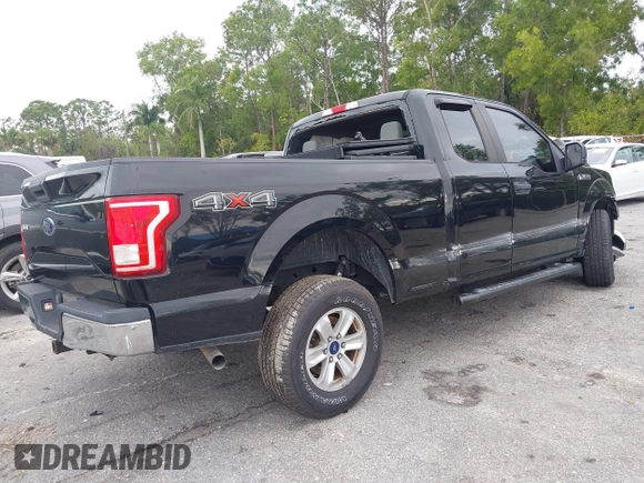 2017 Ford F-150 XL with VIN 1FTEX1E87HKD63188, listed as a IAAI auction lot 41674011 with 86,939 mi miles and . Bid and sale history available at carsss.com. Image 4.
