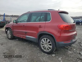 2012 Volkswagen Tiguan LE z VIN WVGAV7AX2CW004641, wystawiony jako Copart lot #44508485 z przebiegiem 60 711 mil mil oraz Szkoda całkowita • Salvage title. Historia ofert i sprzedaży dostępna na DreamBid. Obrazek 2.