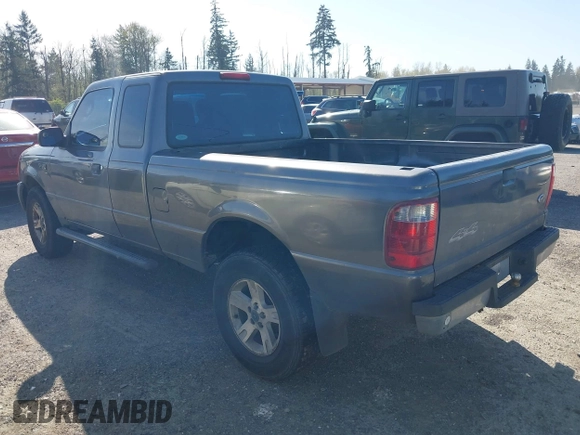 2005 Ford Ranger XL with VIN 1FTYR15E65PA07911, listed as a IAAI auction lot 42004544 with 232,262 mi miles. Bid and sale history available at carsss.com. Image 3.