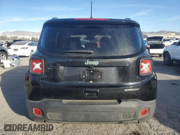 2021 Jeep Renegade Sport z VIN ZACNJCAB2MPM12342, wystawiony jako Copart lot #85889804 z przebiegiem 88 624 mil mil oraz Szkoda całkowita • Salvage title. Historia ofert i sprzedaży dostępna na DreamBid. Obrazek 6.