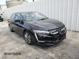 2019 Honda Clarity with VIN JHMZC5F17KC004588, listed as a Copart auction lot 71161502 with 19,853 mi miles. Bid and sale history available at carsss.com. Image 4.