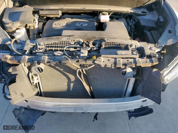 2019 Infiniti QX60 PURE with VIN 5N1DL0MN1KC556586, listed as a Copart auction lot 44988625 with NaN miles and Salvage Title. Bid and sale history available at carsss.com. Image 12.