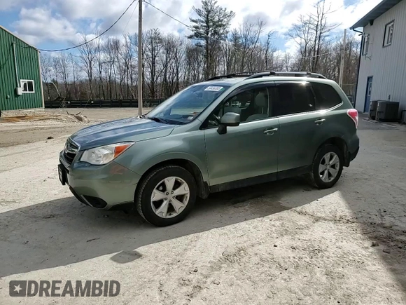 2015 Subaru Forester Premium with VIN JF2SJADC5FH498272, listed as a Copart auction lot 50456385 with 118,758 mi miles and Salvage Title. Bid and sale history available at DreamBid. Image 12.