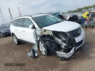 2017 Chevrolet Traverse LT with VIN 1GNKRGKD4HJ338716, listed as a IAAI auction lot 40265414 with 131,097 mi miles and . Bid and sale history available at DreamBid. Image 1.