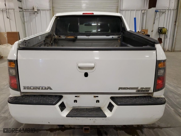 2008 Honda Ridgeline RTS with VIN 2HJYK16488H509737, listed as a Copart auction lot 81686924 with 215,282 mi miles and Salvage Title. Bid and sale history available at carsss.com. Image 6.