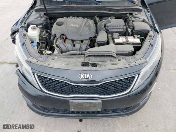 2015 Kia Optima LX with VIN 5XXGM4A7XFG401777, listed as a Copart auction lot 51649725 with 133,512 mi miles and Salvage Title. Bid and sale history available at carsss.com. Image 12.