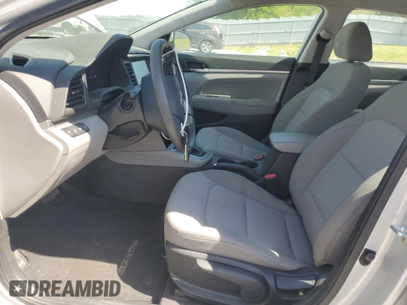 2020 Hyundai Elantra SEL with VIN 5NPD84LFXLH530114, listed as a Copart auction lot 53523765 with 30,367 mi miles and Salvage title. Bid and sale history available at DreamBid. Image 7.