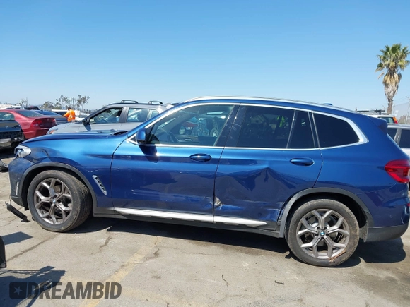 2020 BMW X3 sDrive30i with VIN 5UXTY3C05L9D42497, listed as a IAAI auction lot 42131413 with 41,538 mi miles and . Bid and sale history available at DreamBid. Image 14.