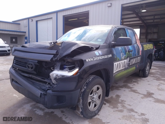 2016 Toyota Tundra 2WD Truck SR with VIN 5TFRM5F16GX099935, listed as a Copart auction lot 33724831 with 98,291 mi miles and Salvage Title. Bid and sale history available at carsss.com. Image 2.