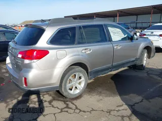 2014 Subaru Outback Limited with VIN 4S4BRBLC7E3325536, listed as a IAAI auction lot 41209727 with 128,758 mi miles and . Bid and sale history available at DreamBid. Image 4.