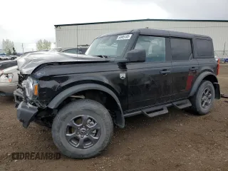 2024 Ford Bronco Big Bend with VIN 1FMDE7BH5RLA10657, listed as a Copart auction lot 56905105 with 32,537 mi miles and Salvage title. Bid and sale history available at DreamBid. Image 1.
