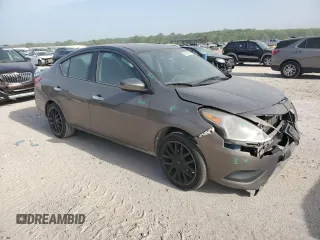2016 Nissan Versa SV with VIN 3N1CN7AP9GL810018, listed as a Copart auction lot 56853565 with 123,197 mi miles and Salvage title. Bid and sale history available at DreamBid. Image 4.