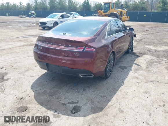 2015 Lincoln MKZ with VIN 3LN6L2JK1FR620860, listed as a IAAI auction lot 42017527 with 115,507 mi miles and . Bid and sale history available at DreamBid. Image 4.