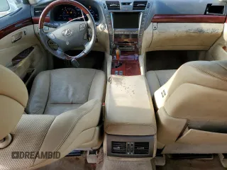 2008 Lexus LS 460 L with VIN JTHGL46F985022438, listed as a Copart auction lot 49938335 with 174,887 mi miles and Salvage title. Bid and sale history available at DreamBid. Image 8.