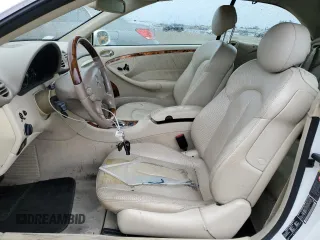 2005 Mercedes-Benz CLK 320 with VIN WDBTK65G95T044664, listed as a Copart auction lot 76533454 with 127,431 mi miles and Salvage Title. Bid and sale history available at DreamBid. Image 7.